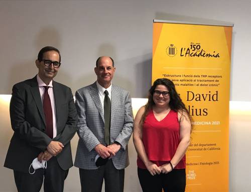 Dr.David Julius visita Barcelona